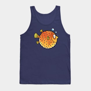 Puffed Up Pufferfish Tank Top